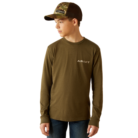 Ariat Boys Boarded LOTF Hex T-Shirt