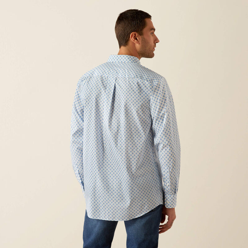 Wrinkle Free Booker Fitted Shirt