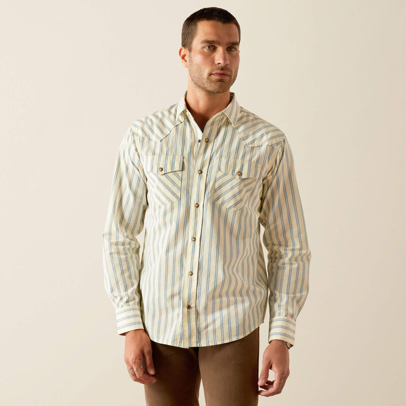 ARIAT Men's Hanford Retro Fit  Snap Shirt