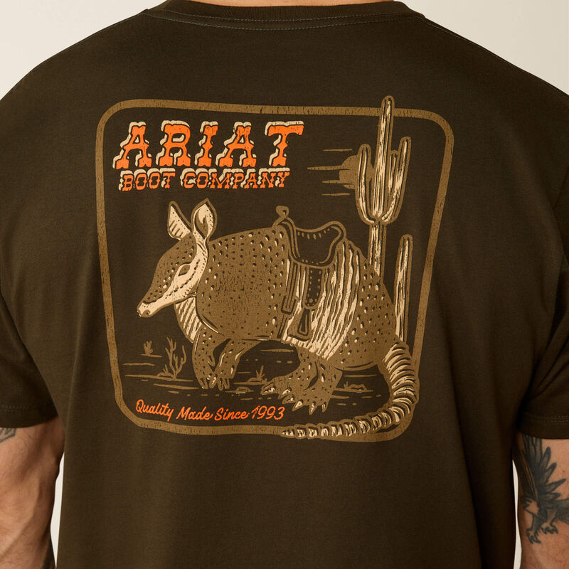 MENS ARMADILLO HALF SHELL TEE