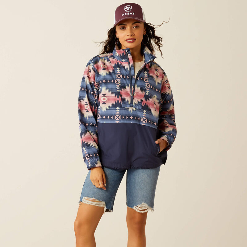 Ariat Women's Grey Aztec Whisper Pullover Jacket – Dales Clothing Inc