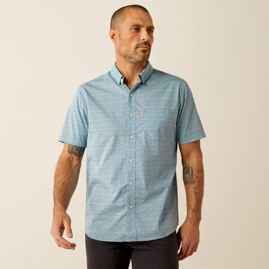 Ariat Men's Aqua Monte Modern Fit Shirt