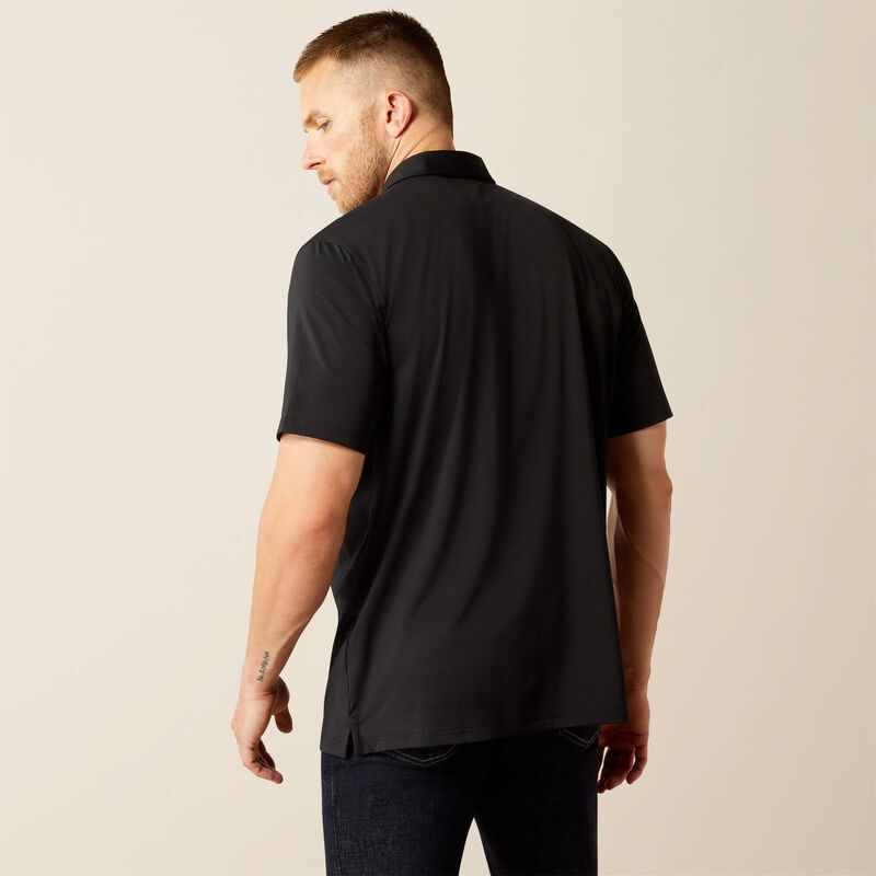 Ariat Black 360 Airflow Polo