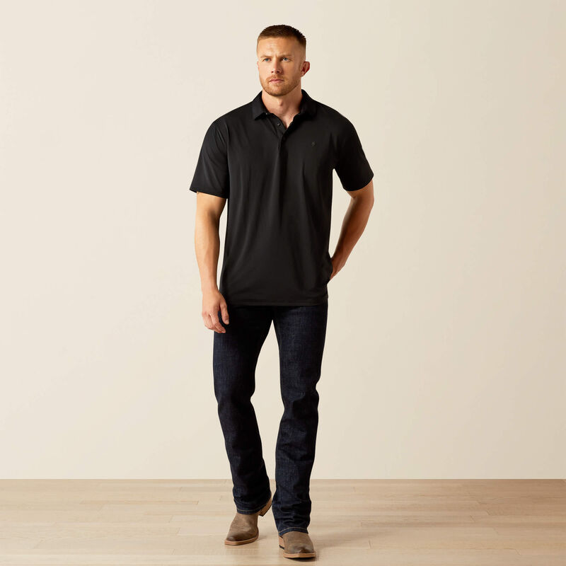 Ariat Black 360 Airflow Polo