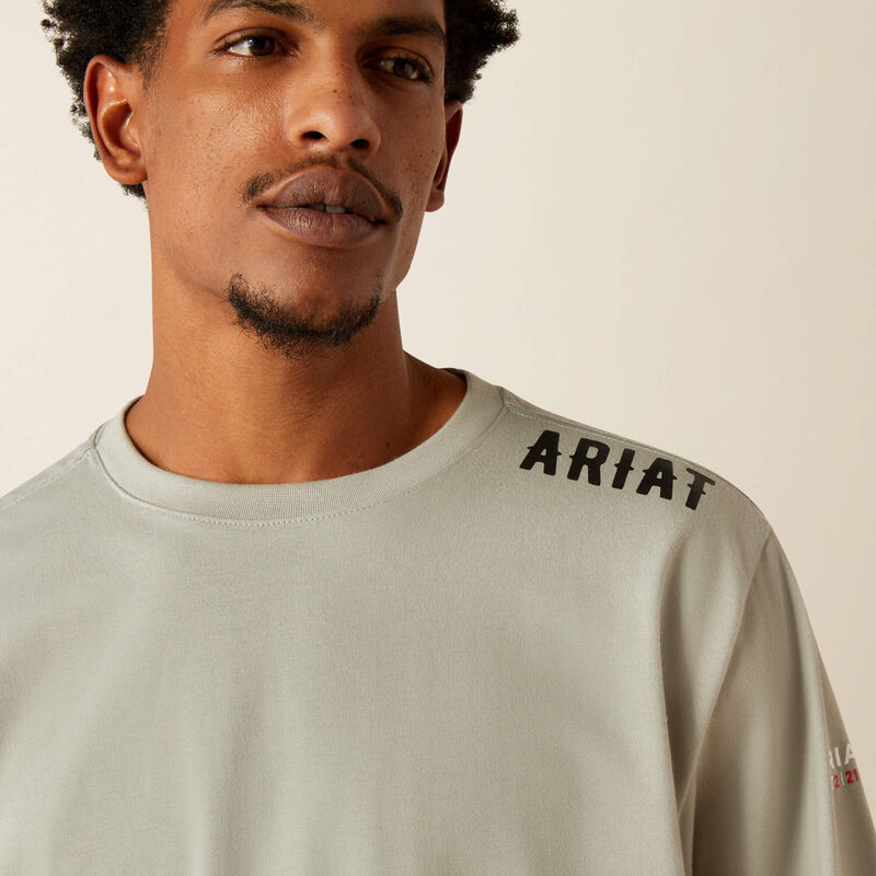 Ariat FR Hard Live Free Tee- Wild Dove