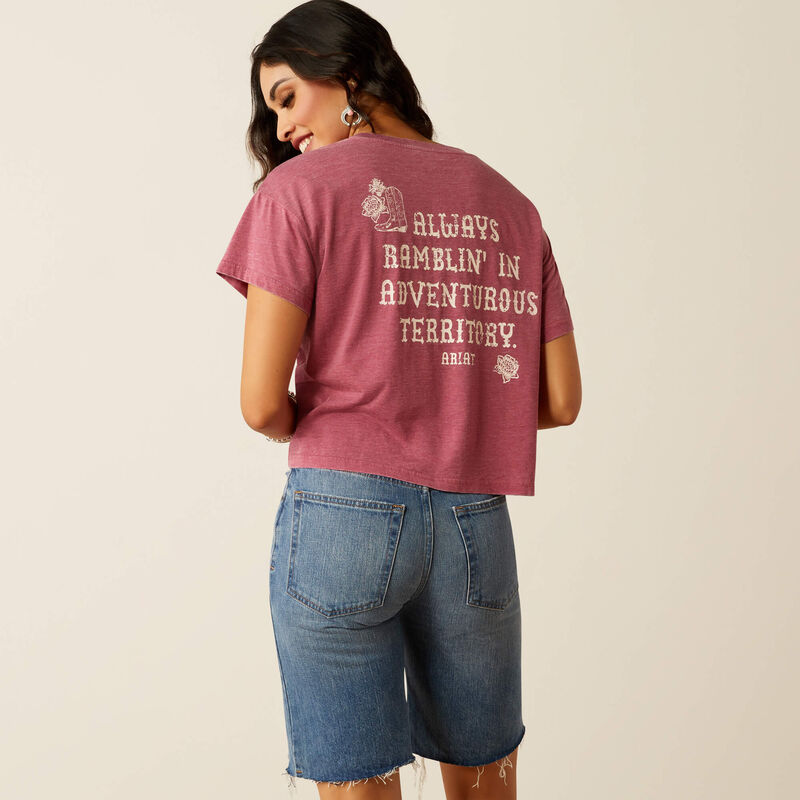 Ariat Dry Rose Always Ramblin' T-Shirt