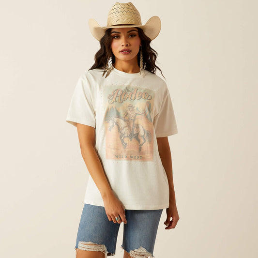 Ariat Women's White Rodeo T-Shirt