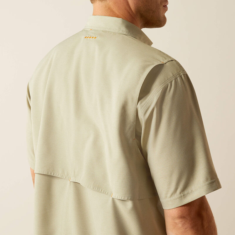 Ariat Oil Green Rebar Made Tough VentTEK DuraStretch Work Shirt