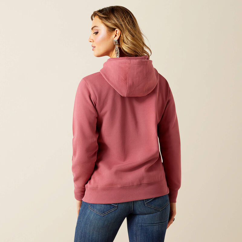 Ariat Mauvewood 2.0 Logo Hoodie