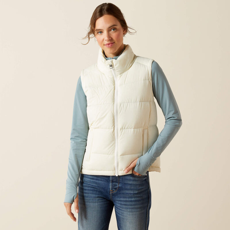 Ariat Star White UltraPuff Down Vest