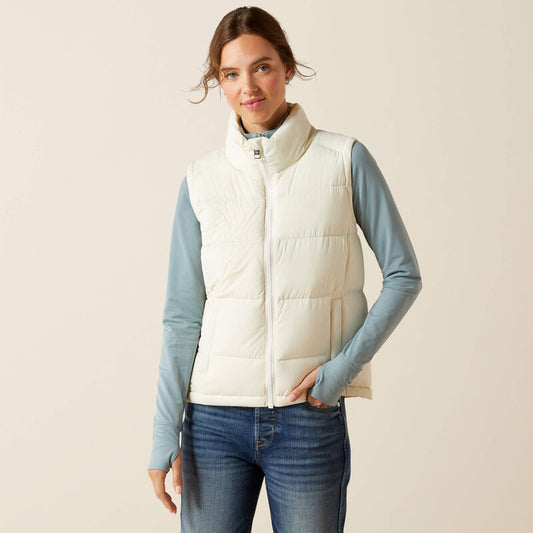 Ariat Star White UltraPuff Down Vest