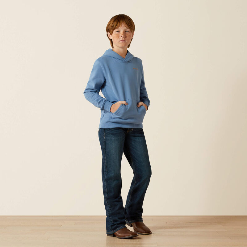 Ariat Youth Coronet Blue Sun Valley Circle Hoodie