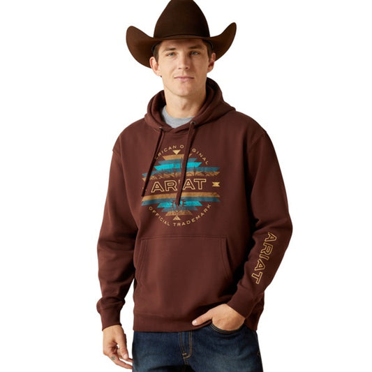Ariat Men's Brown Carlsbad Canyon Hoodie
