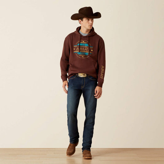 Ariat Men's Brown Carlsbad Canyon Hoodie