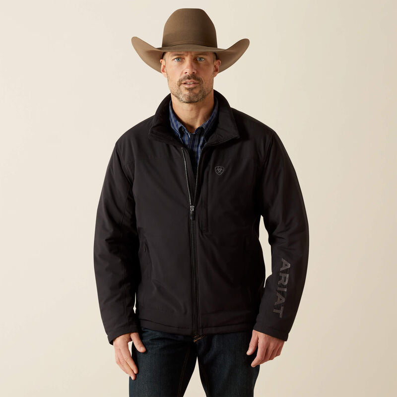 Ariat Men's Black Pioneer Stretchshell Jacket
