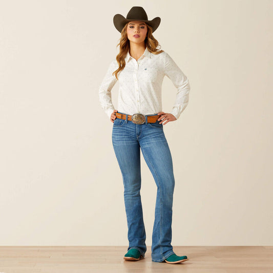 Ariat Women's Ranchito Print Kirby Pro Shirt