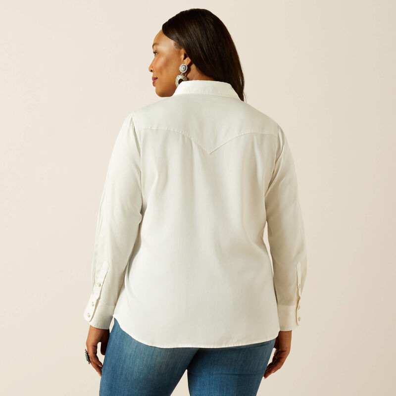 Ariat Timeless Western Cloud Dancer Button Up Shirt