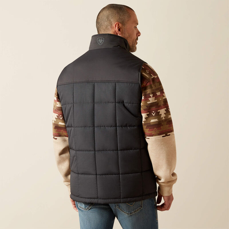 Men's Ariat Black Crius Insulated Vest