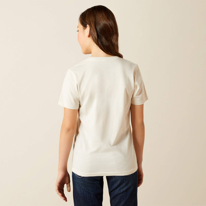 Ariat Girls Natural Wild Like The West Tee