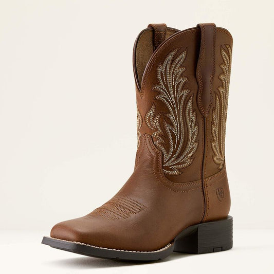 Ariat Women's Round Up Filly Wide Square Toe Western Boot