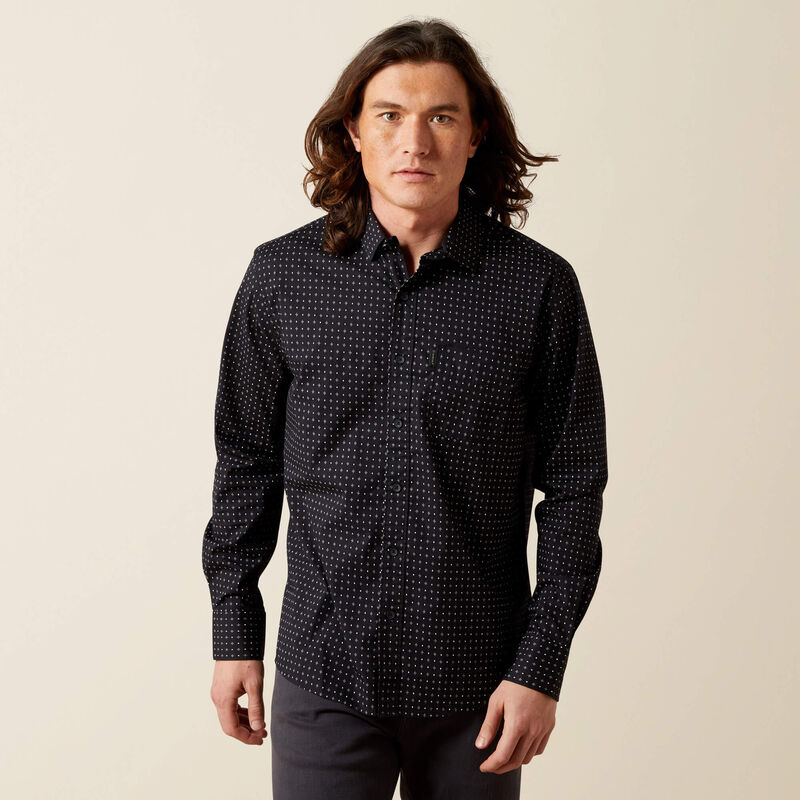 Ariat Men's Black McClain Modern Fit Shirt