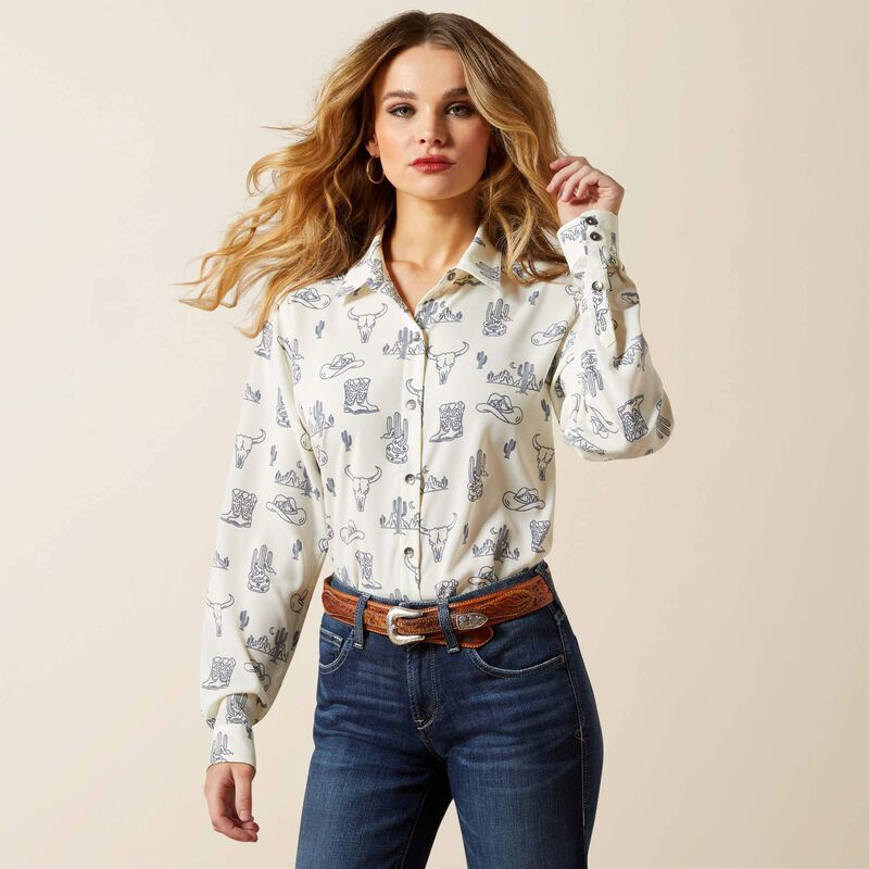 Ariat Deserted Print Homestyle Shirt