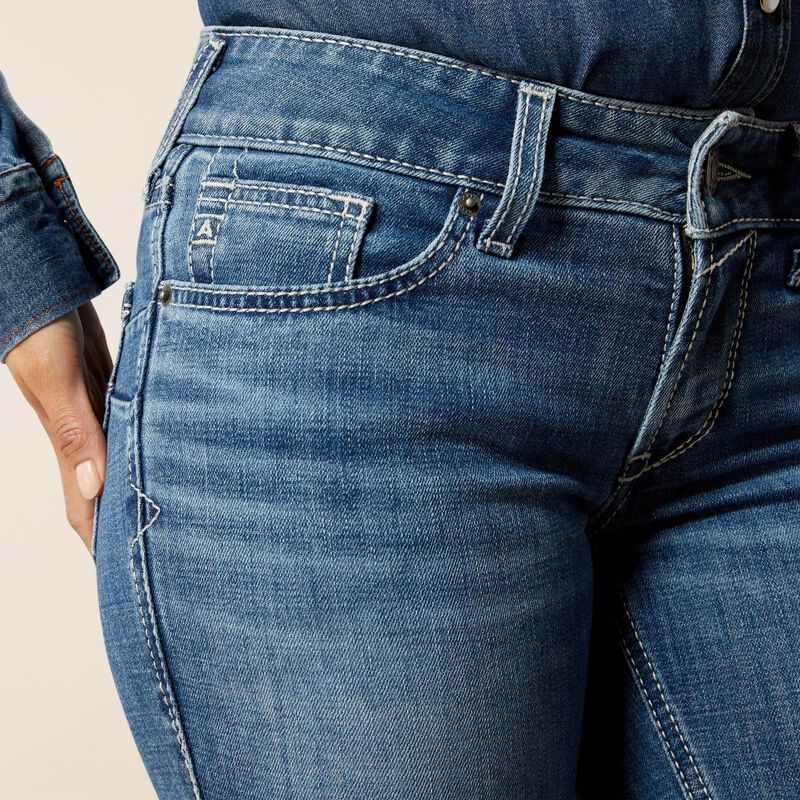 Ariat Mid Rise Aisha Boot Cut Jean