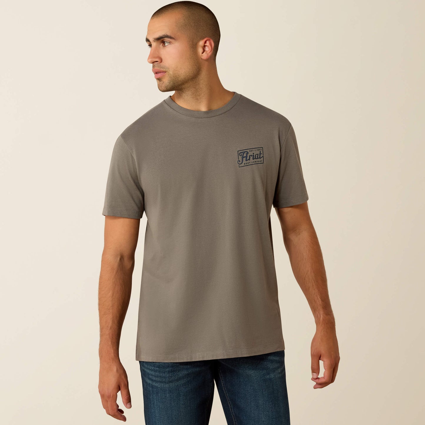 Ariat Men's Smoke Pearl Paintriot Tee