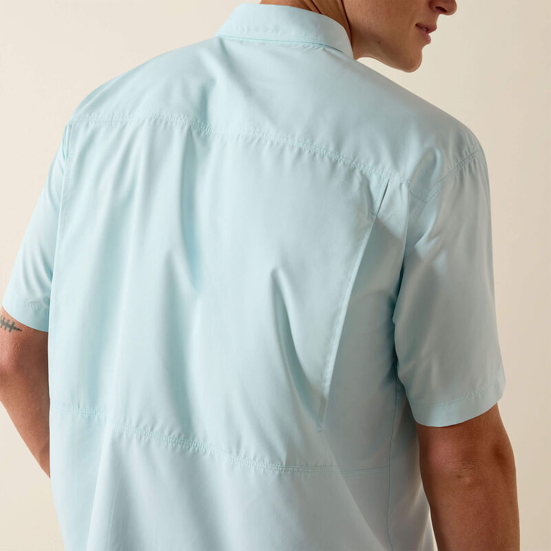 Ariat Men's VentTEK Outbound Classic Fit Blue Glow Shirt