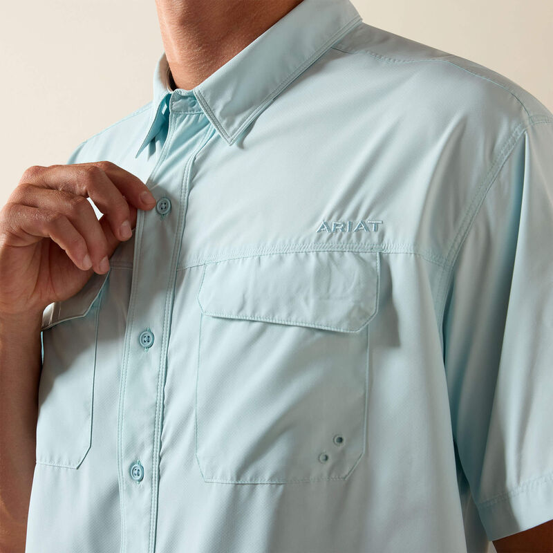 Ariat Men's VentTEK Outbound Classic Fit Blue Glow Shirt