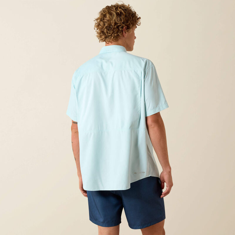 Ariat Men's VentTEK Outbound Classic Fit Blue Glow Shirt