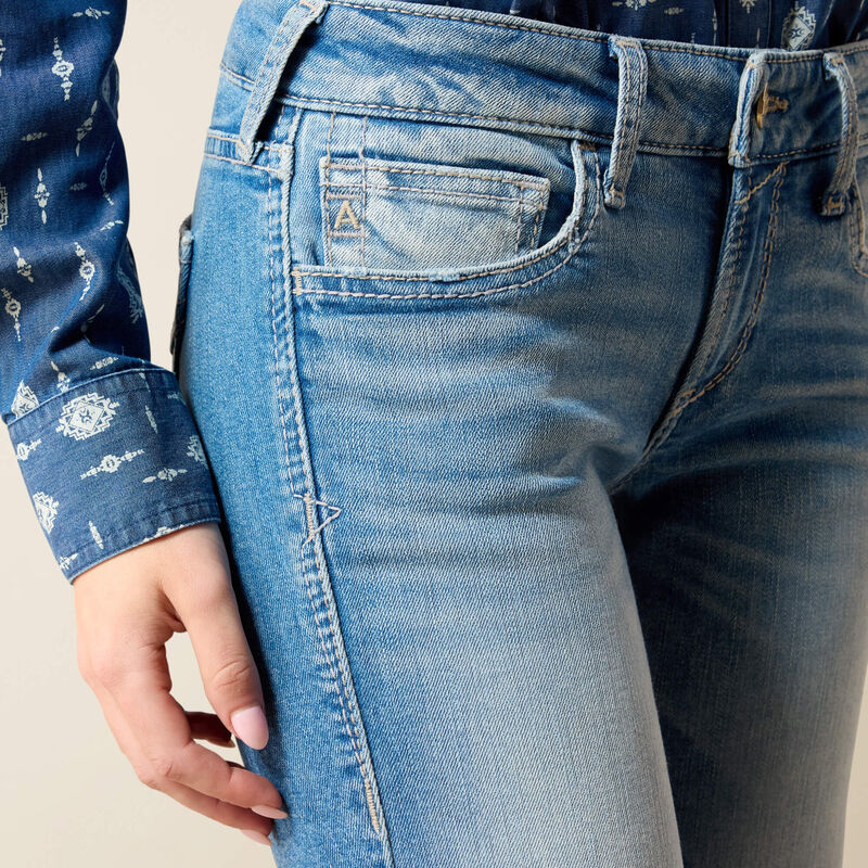 Ariat Women's Mid Rise Clara Trouser Jeans