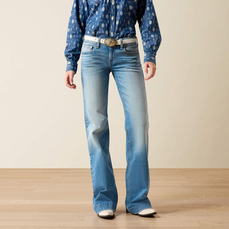 Ariat Women's Mid Rise Clara Trouser Jeans