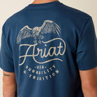 Ariat Mens Drop Down Eagle Classic Fit T-Shirt | Key Largo