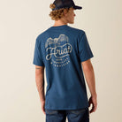 Ariat Mens Drop Down Eagle Classic Fit T-Shirt | Key Largo
