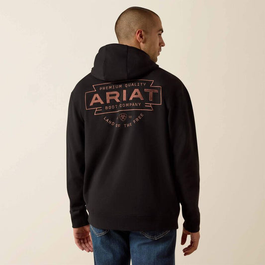 Ariat Men's Black Southwest Simple Hoodie