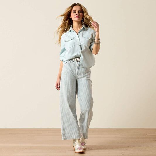 Ariat Women's Ultra High Rise Jazmine Wide Leg Jeans