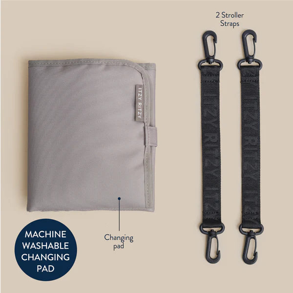 Itzy Ritzy Black Belong Utility Backpack Diaper Bag