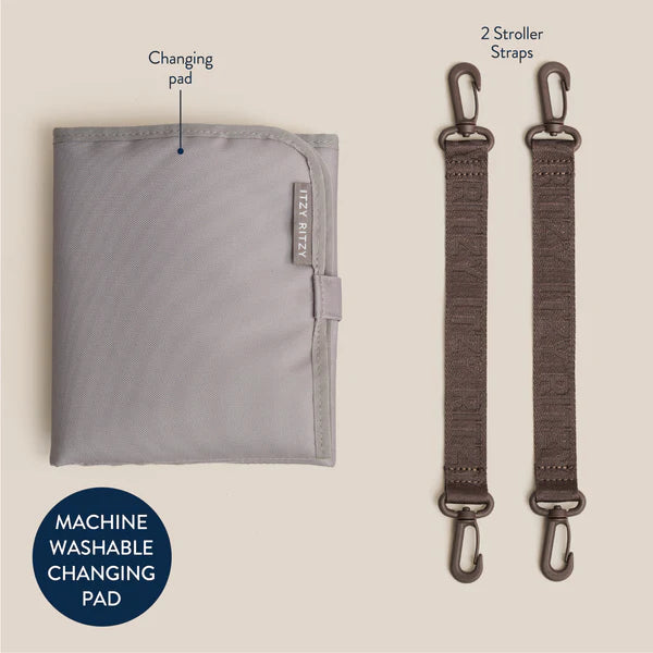 Itzy Ritzy Mocha Belong Bucket Backpack