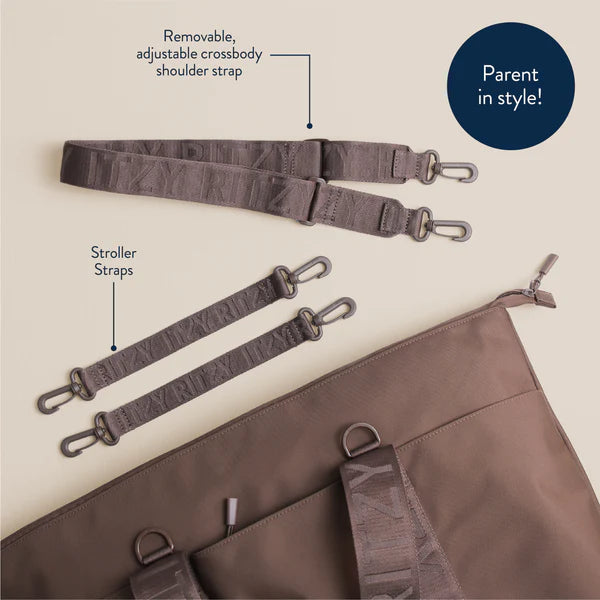 Itzy Ritzy Mocha Belong All-In-Tote