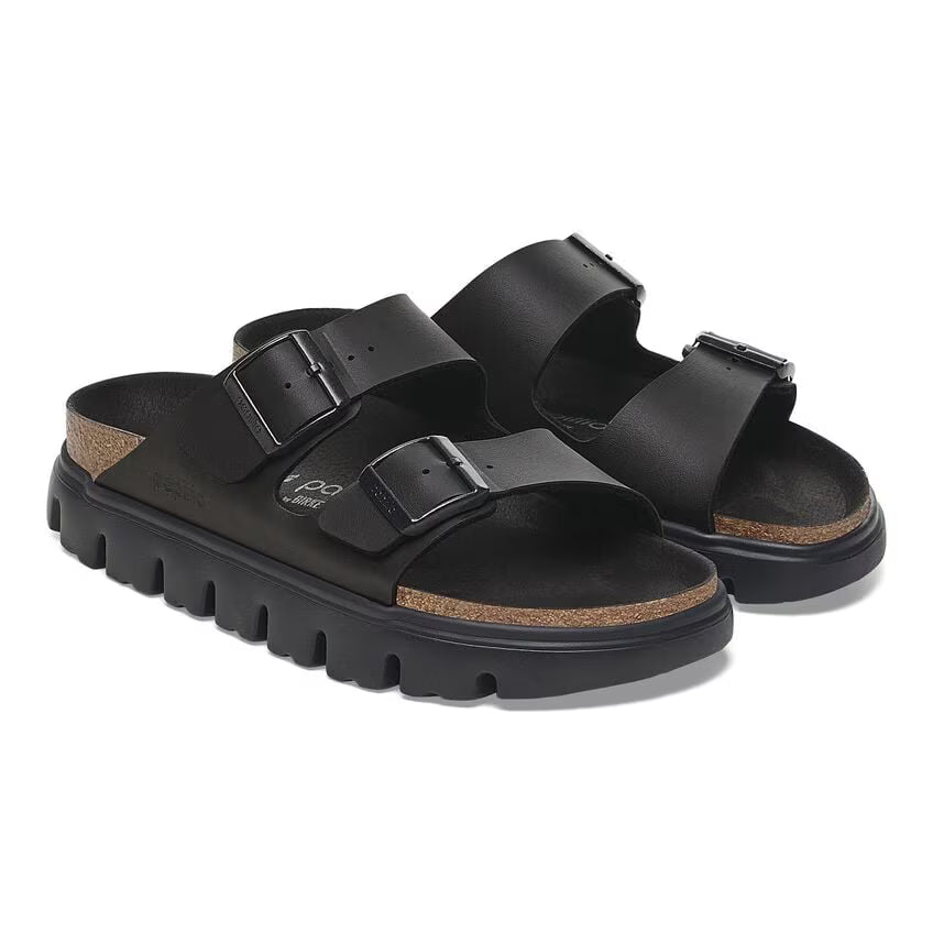 Arizona Chunky Black Sandal By Birkenstock