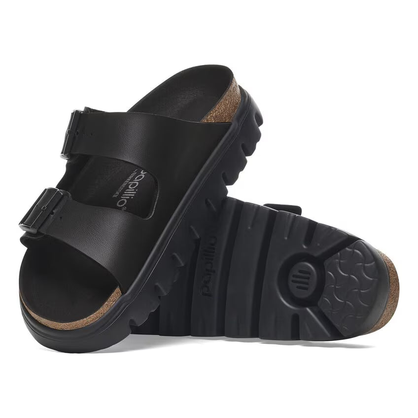 Arizona Chunky Black Sandal By Birkenstock