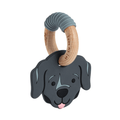 Mud Pie Dog Lab Baby Teether Ring