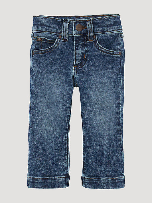 Little Girl's Stitched Bootcut Jean- Kate
