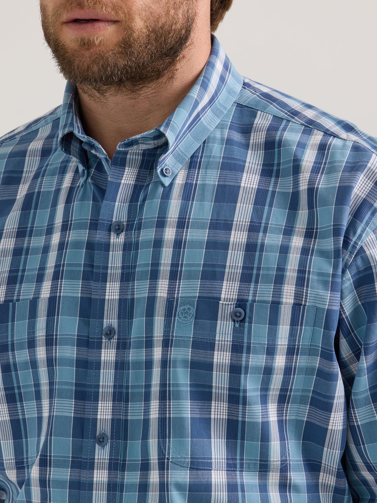 Wrangler Troubadour Button Down Shirt