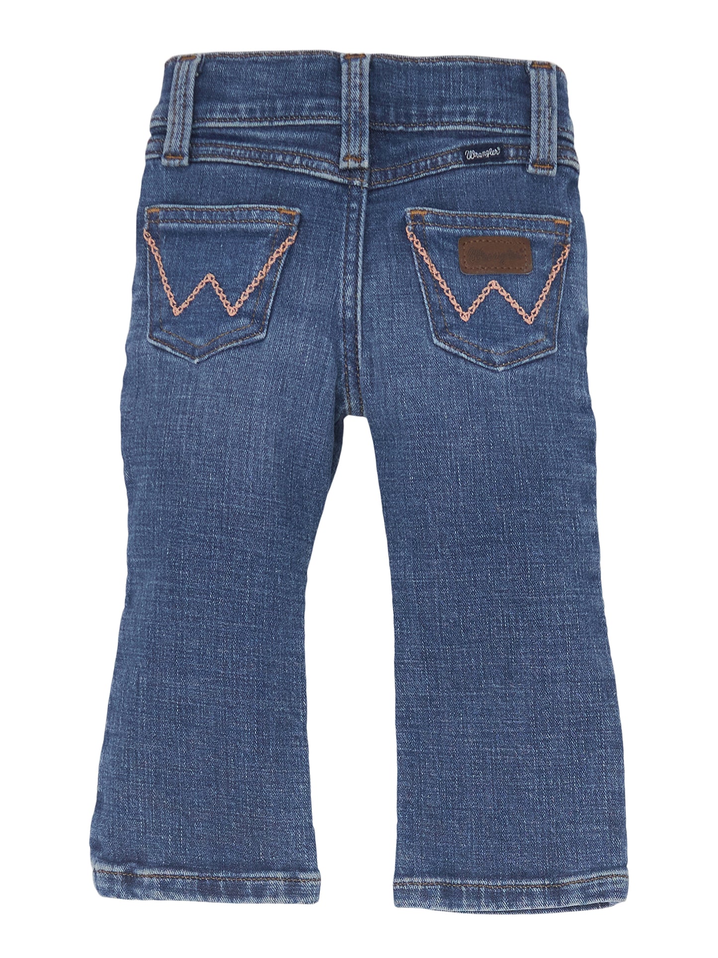 Little Girl's W Stitched Bootcut Jean