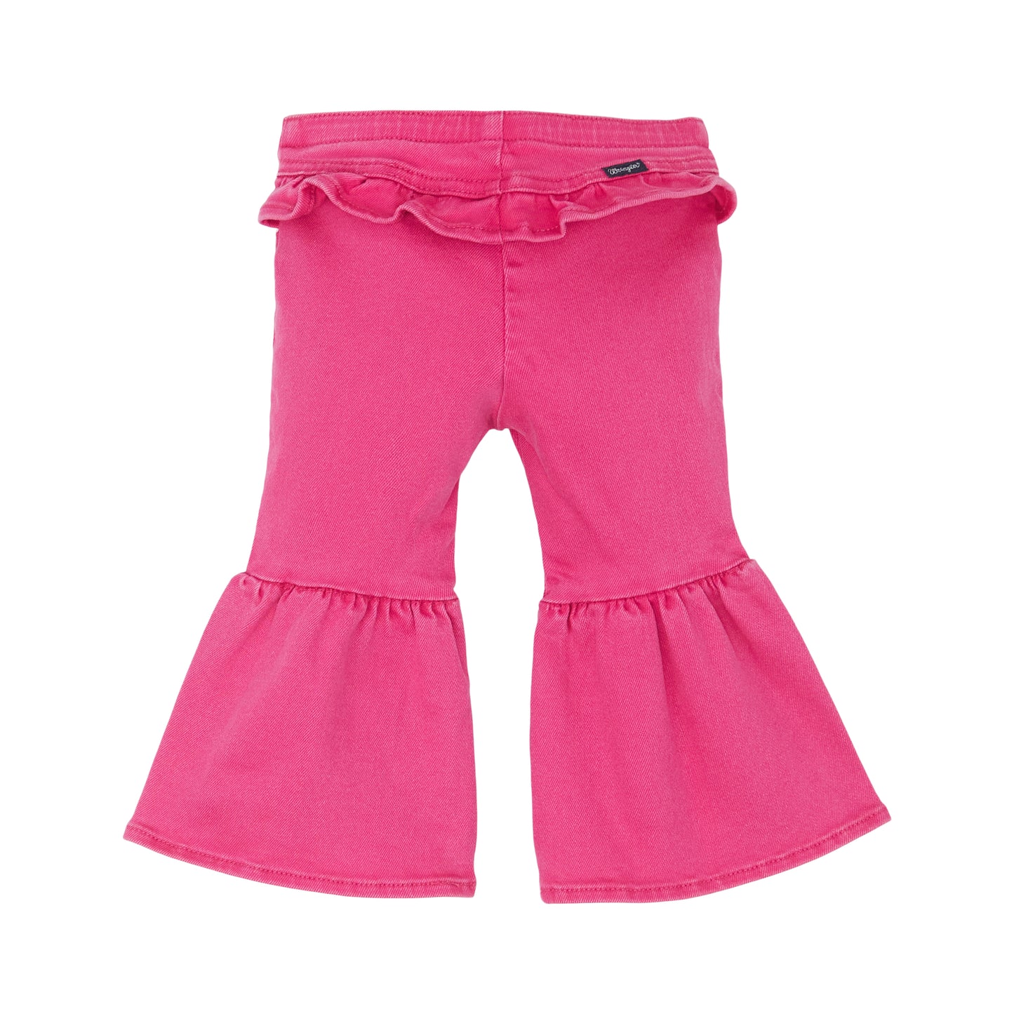 LITTLE GIRL'S VIBRANT RUFFLE LEG FLARE JEAN