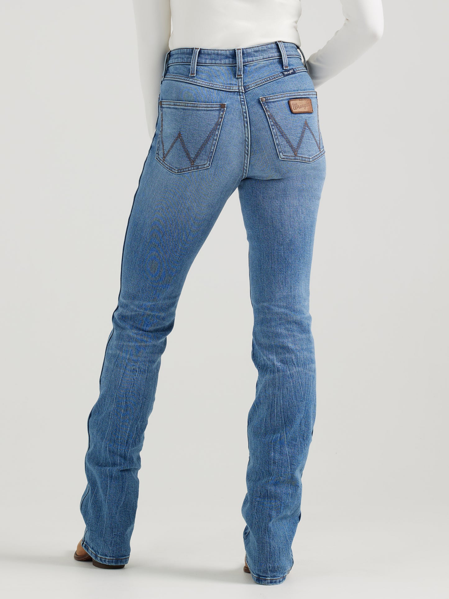 Womens Retro Bailey High Rise Bootcut Jean