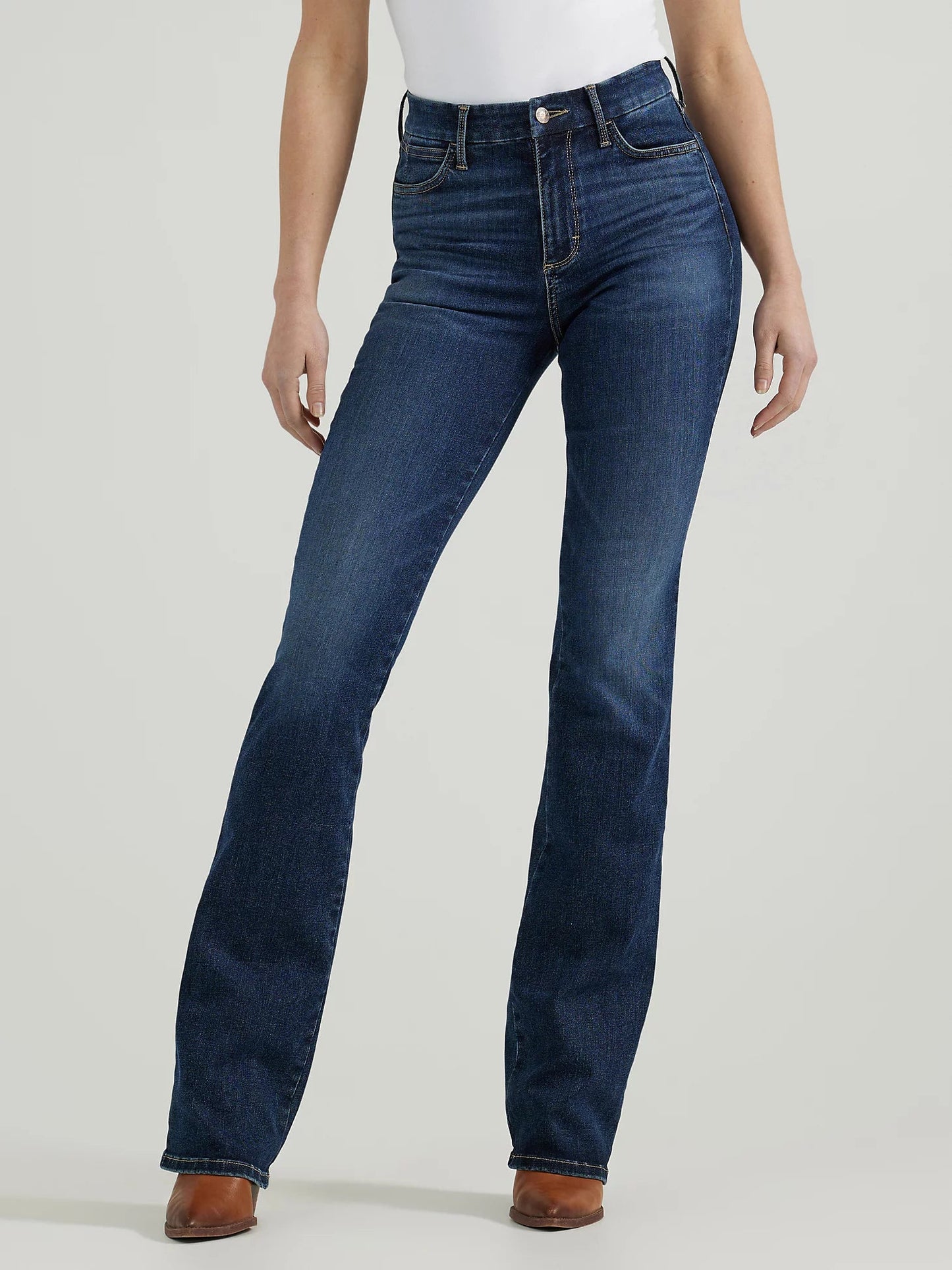 WRANGLER LADIES BESPOKE HIGH RISE BOOT CUT JEAN - LACEY