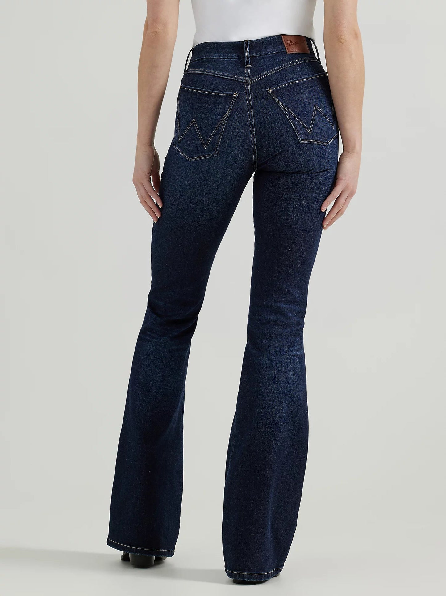 Wrangler Bespoke High Rise Flare Jeans for Women